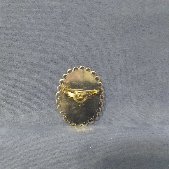 Yellow Rose Brooch - Picture 2 of 2